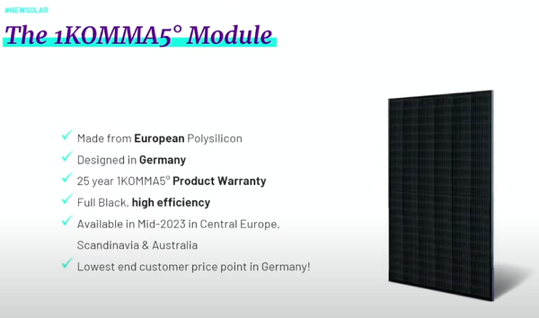 Neuigkeiten zu 1komma5°